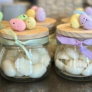 Easter Egg Wax Melt Jar With Limited Edition Mini Egg Lid