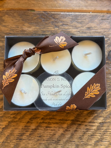 Six Hour Tea Lights Gift Box