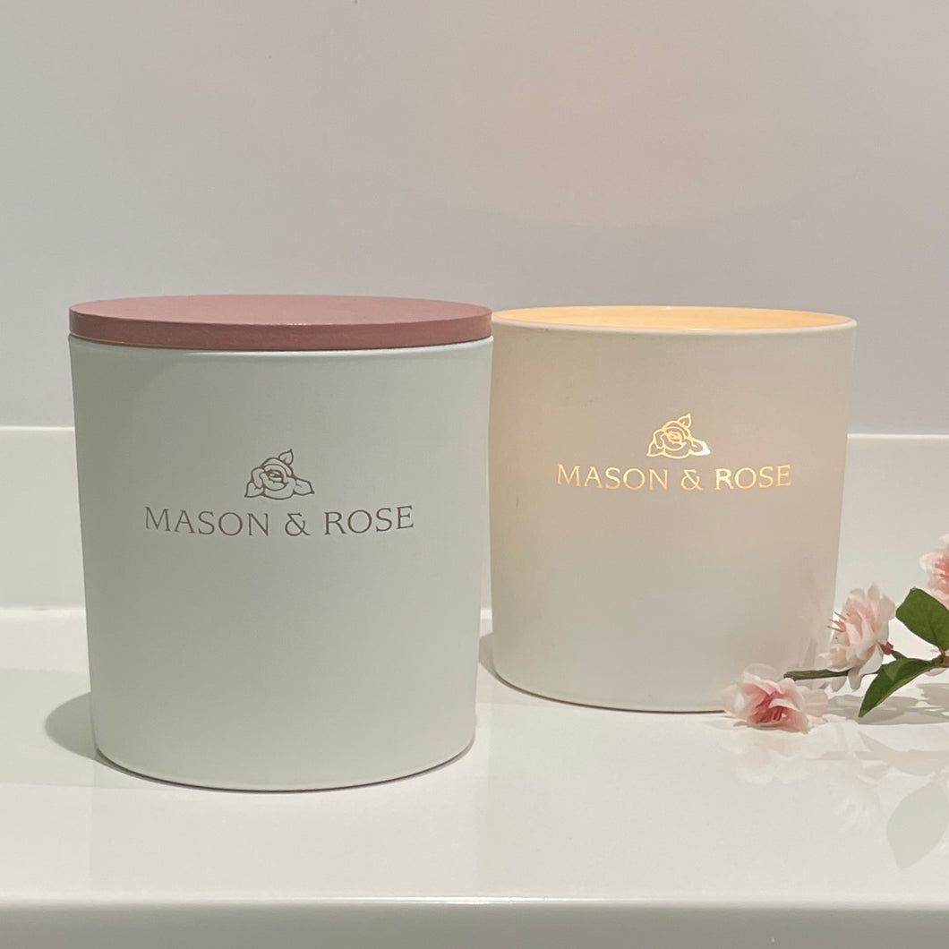 New Luxury  Magnolia & Jasmine Three Wick Candle