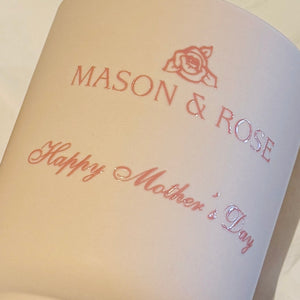 Limited Edition Blush Amber Rose 60hr Candle.
