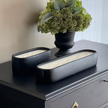 Load image into Gallery viewer, NEW Ceramic Baguette Five &amp; Three Wick Candle
