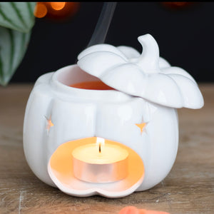 White Pumpkin Oil Burner
