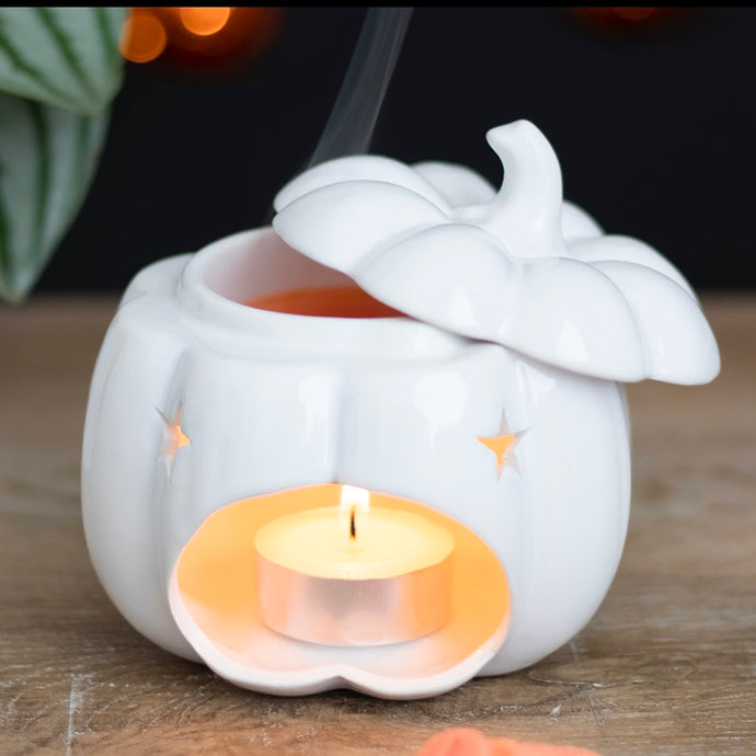 White Pumpkin Oil Burner