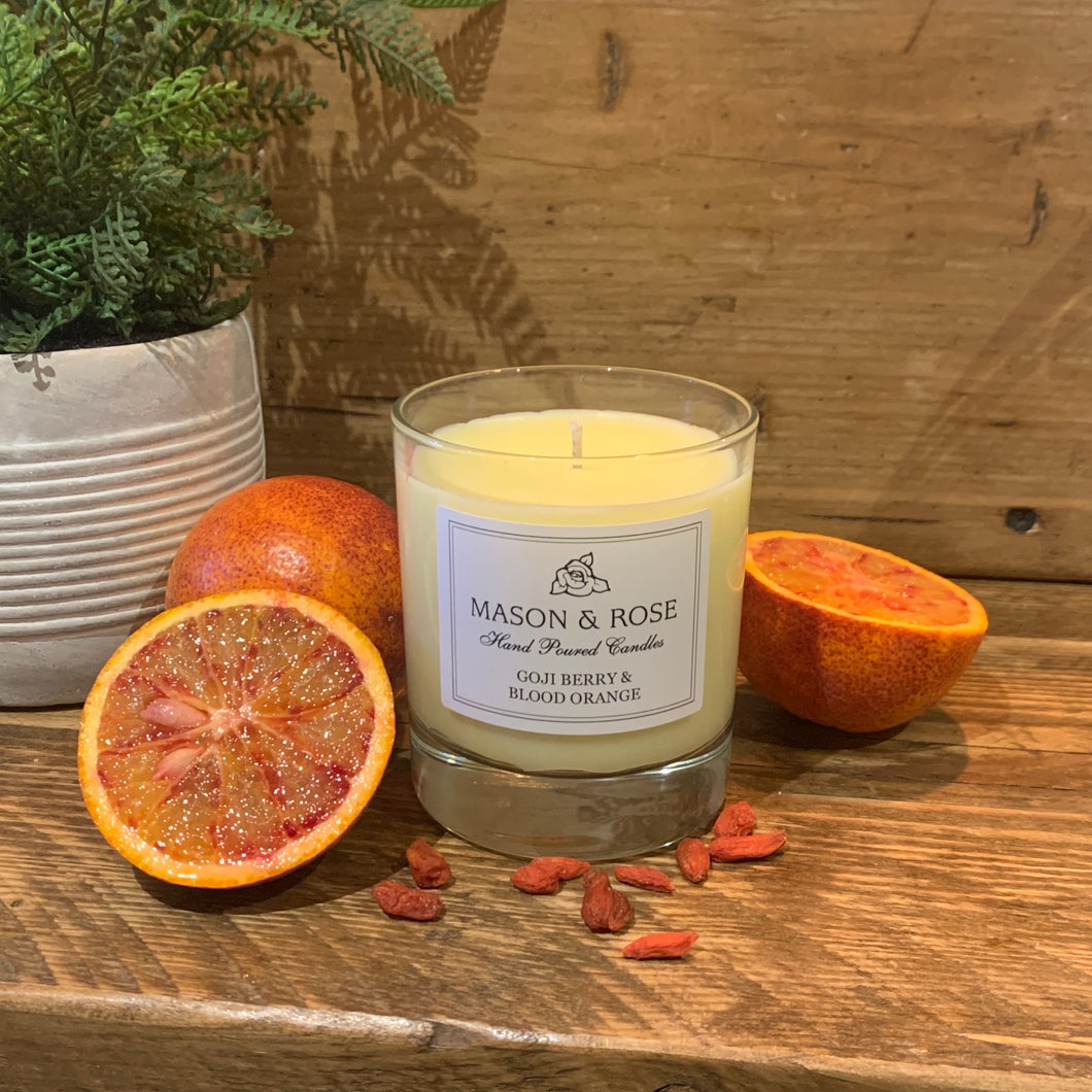 Goji Berry & Blood Orange Signature candle